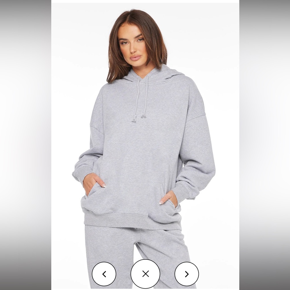 Crop Shop Boutique Boyfriend Hoodie | Soul Marl 🩶 | Small